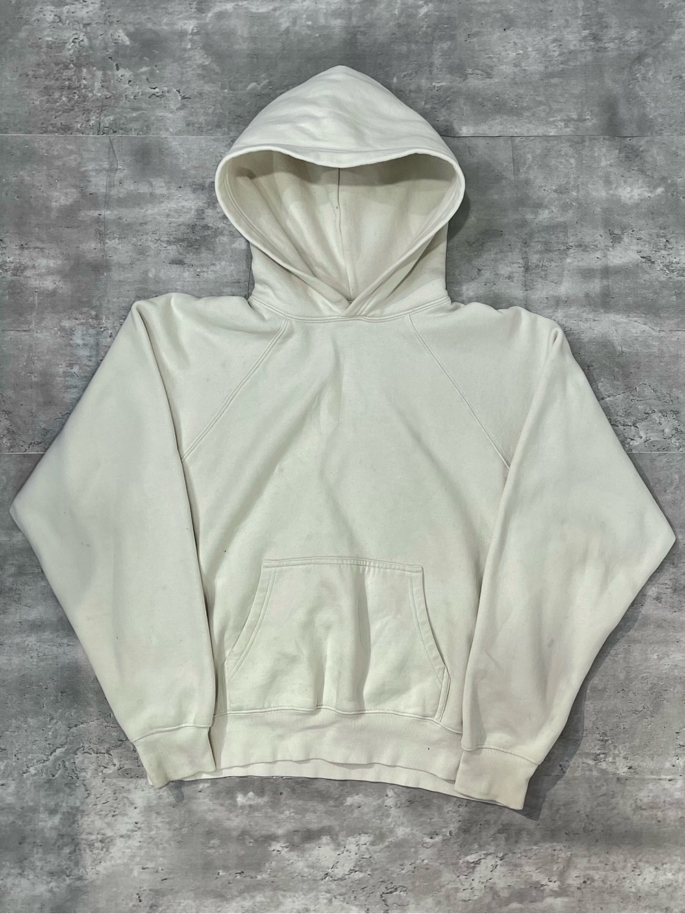 Aritzia TNA Cozy Fleece Hoodie Cream Womens Mega 1 Oversized (Fits Womens Large)